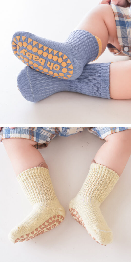 3er-Pack Rutschfeste Baby-Socken aus Baumwolle - Image 11