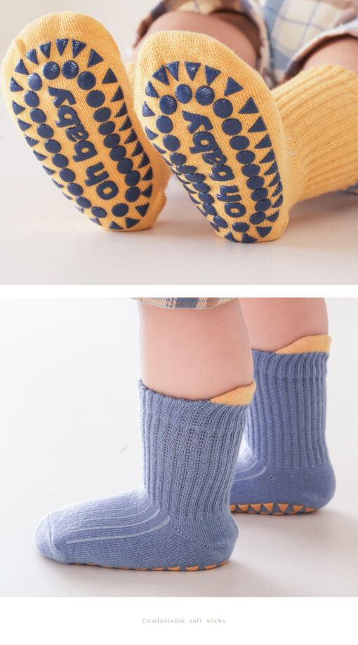 3er-Pack Rutschfeste Baby-Socken aus Baumwolle - Image 10