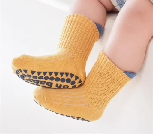 3er-Pack Rutschfeste Baby-Socken aus Baumwolle - Image 9