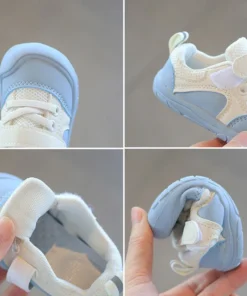 Atmungsaktive, Rutschfeste Sneakers mit Klettverschluss