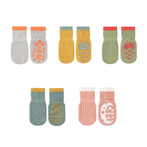 5er-Pack Anti-Rutsch Baby-Socken - Image 7
