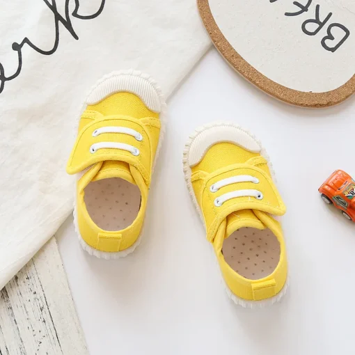 Kinder Canvas Schuhe – Atmungsaktive Freizeitschuhe - Image 9