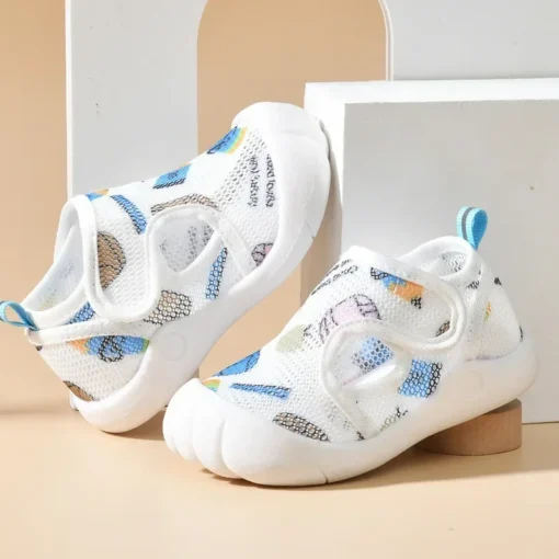 Atmungsaktive Kleinkind-Schuhe mit Klettverschluss & Anti-Rutsch-Sohle - Image 2