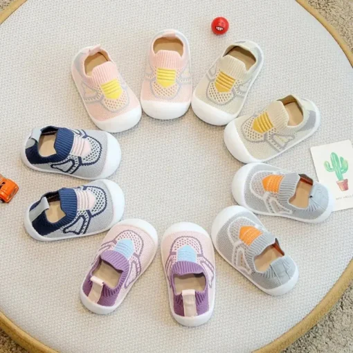 Rutschfeste Baby Lauflernschuhe mit weicher Sohle