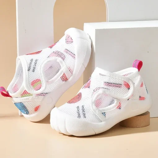 Atmungsaktive Kleinkind-Schuhe mit Klettverschluss & Anti-Rutsch-Sohle - Image 6
