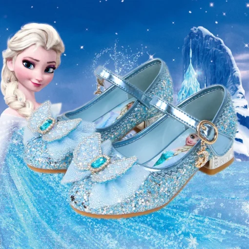 Elsa Prinzessin Glitzersandalen für Mädchen