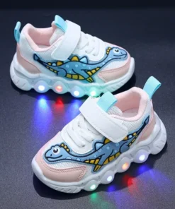 Alternative view of Kinder LED Sneaker mit Dinosaurier-Motiv