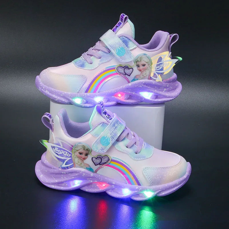 Disney Prinzessin Elsa Sportschuhe - Sneaker mit LED-Lichtern - Image 2