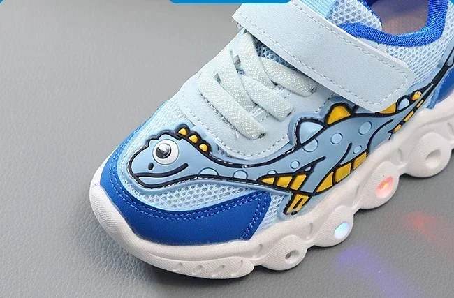 Kinder LED Sneaker mit Dinosaurier-Motiv - Image 10
