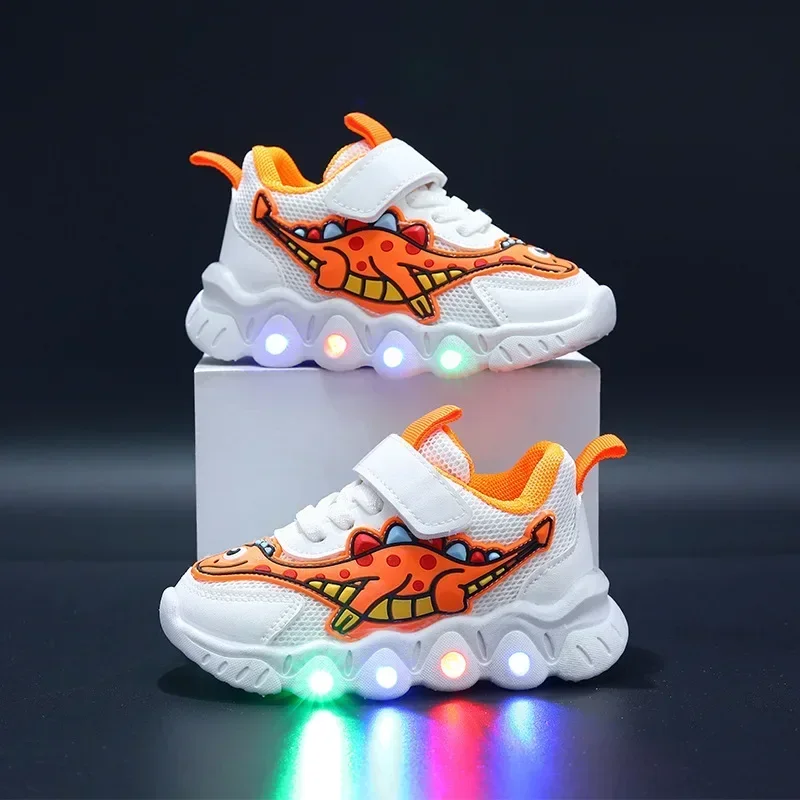 Kinder LED Sneaker mit Dinosaurier-Motiv - Image 8