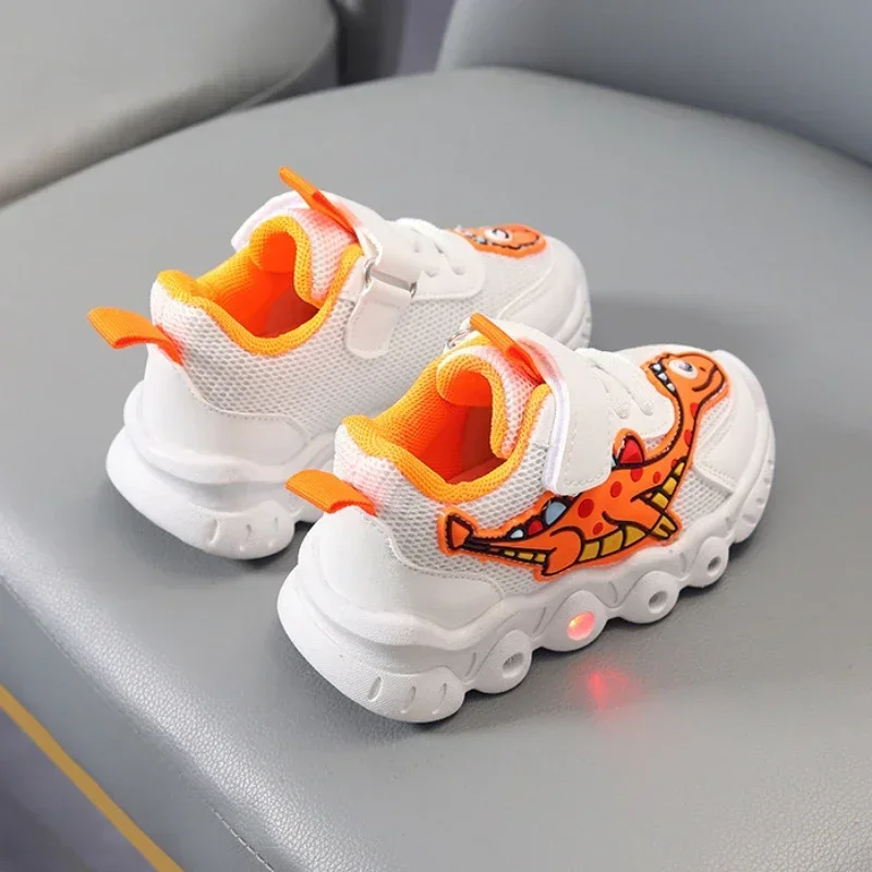 Kinder LED Sneaker mit Dinosaurier-Motiv - Image 4