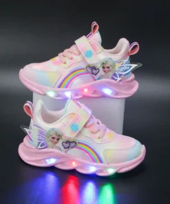 Disney Prinzessin Elsa Sportschuhe - Sneaker mit LED-Lichtern