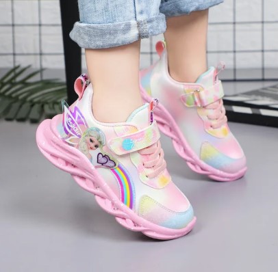 Disney Prinzessin Elsa Sportschuhe - Sneaker mit LED-Lichtern - Image 4