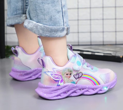 Disney Prinzessin Elsa Sportschuhe - Sneaker mit LED-Lichtern - Image 5