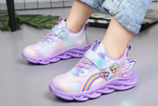 Disney Prinzessin Elsa Sportschuhe - Sneaker mit LED-Lichtern - Image 3